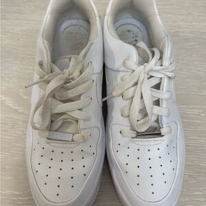 White Athletic Sneakers